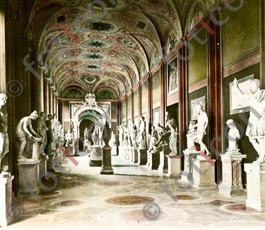 Galeria della Statue | Galeria della Statue - Foto foticon-simon-037-017.jpg | foticon.de - Bilddatenbank für Motive aus Geschichte und Kultur